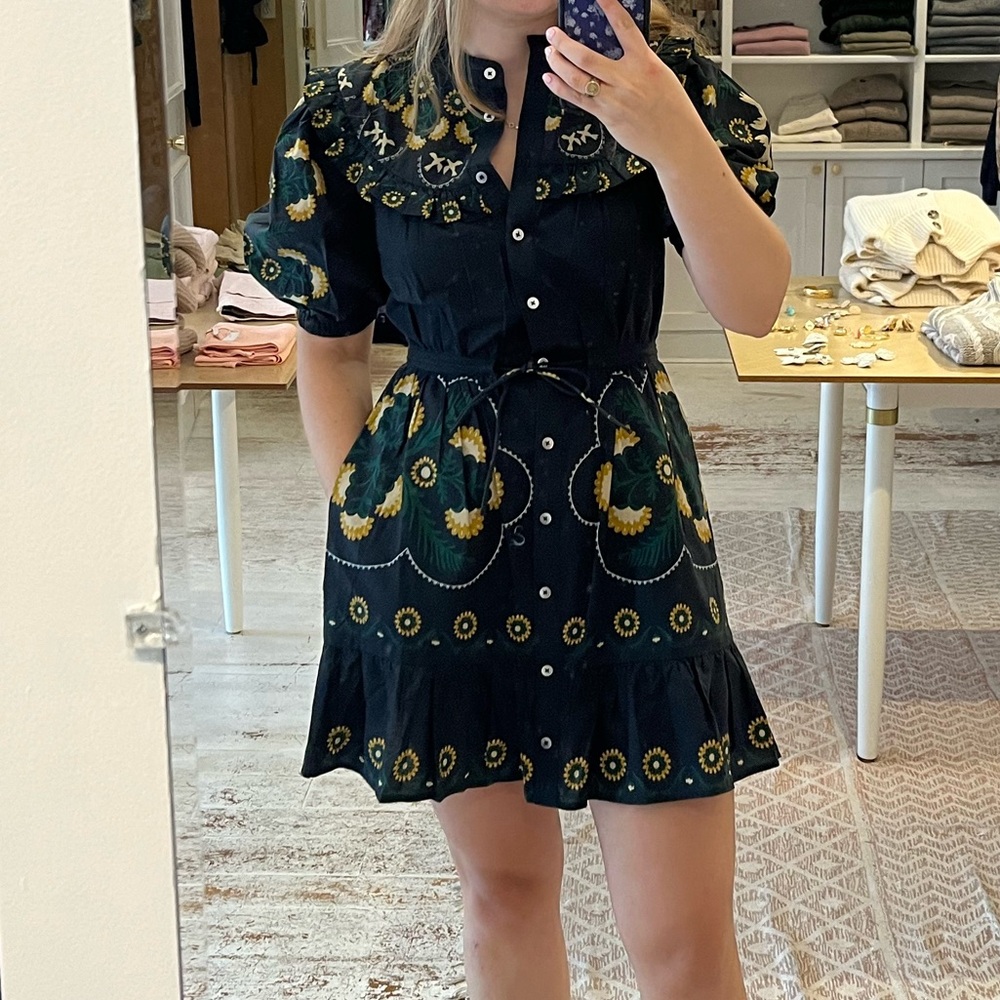 Sea New York Perle Puff Sleeve Dress